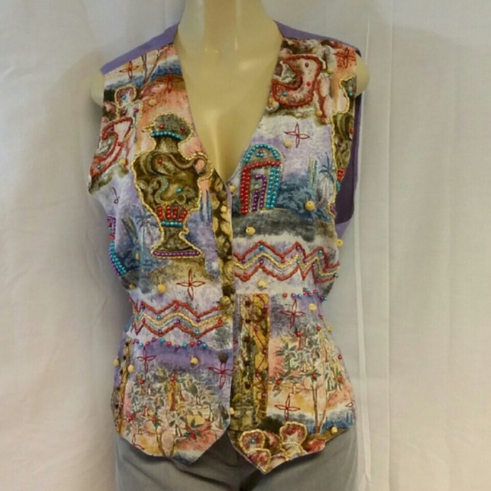 OTHER DESTINATION, Statement, 2D, Vest size Large